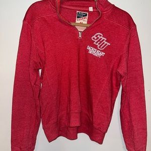 Sacred Heart University Quarter Zip Sweatshirt